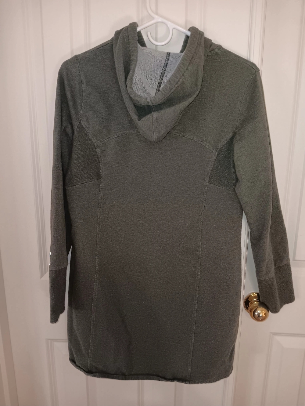 Mondetta Olive Green Hooded Zip Utility Hoodie - Picture 4 of 9